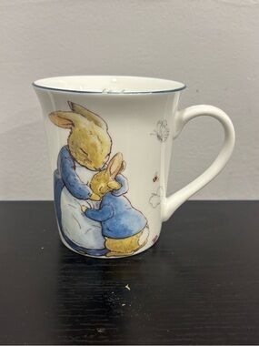 Beatrix potter night night sleep tight Peter rabbit collectible coffee tea mug